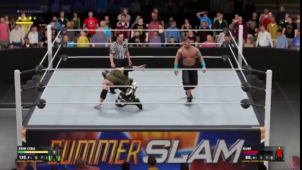 John Cena vs. Bane - Extreme Rules match