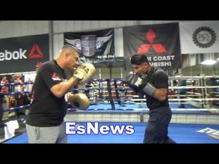 mikey garcia 36-0 30 kos back in gym working hard EsNews Boxing