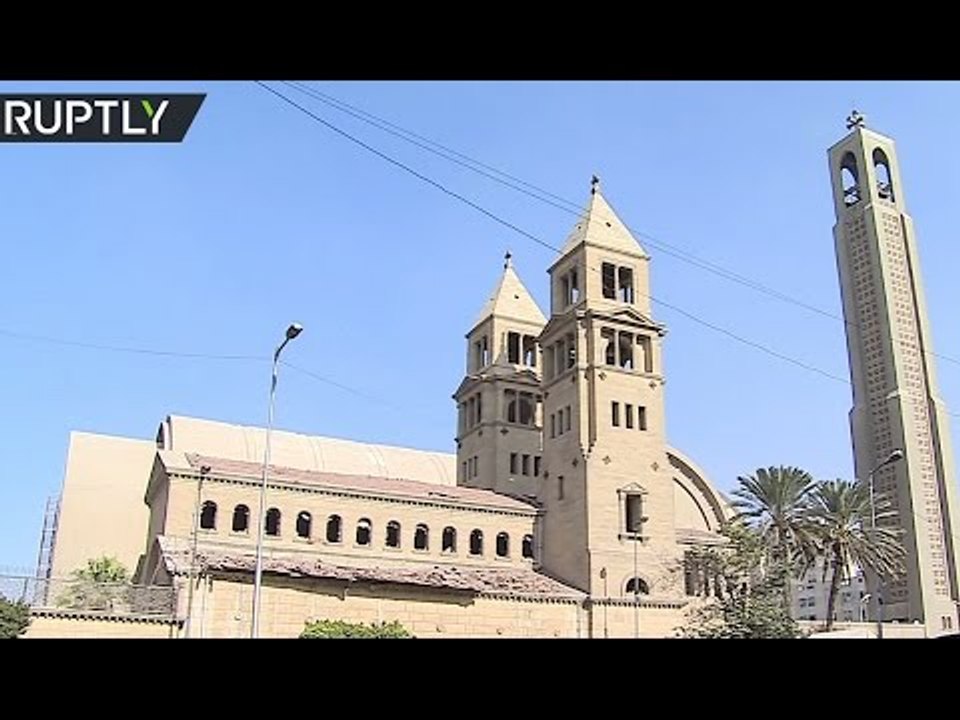 Blast hits near Christian cathedral in Cairo, leaving 25 killed & 49 wounded