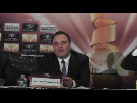 Richard Schaefer Announces BIG BOXING TOURNAMENT WORLD BOXING SUPER SERIES