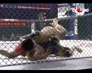 One Pride MMA Feather Weight, Lamhot Parulian VS A Abdirahma