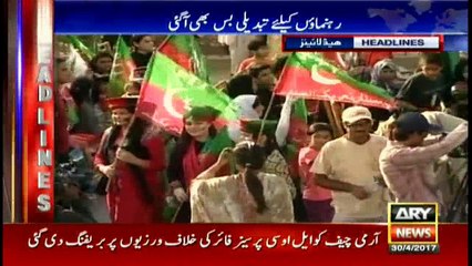Headlines  1400 30th April 2017
