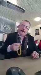 Cümleye 'Oğlum Fransa' Diye Başlayarak Jest ve Mimikleriyle Tehditkar Bir Konuşma Yapan Dayı