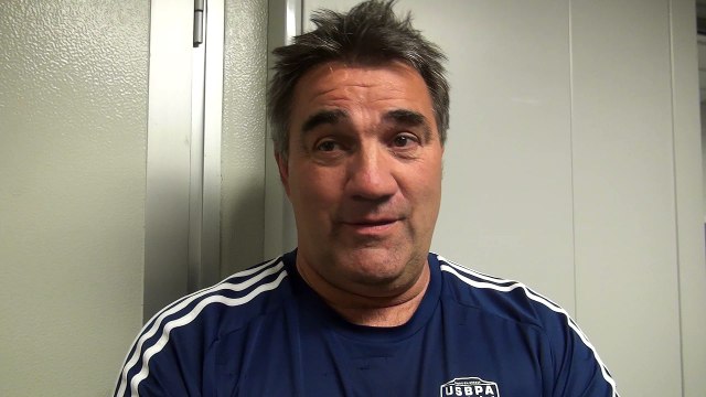 Rugby Fédérale 1 - Franck Maréchal réagit après USB - Chambéry retour