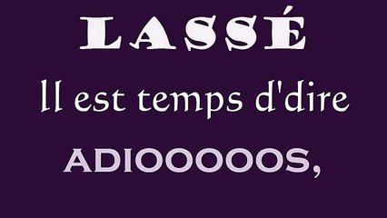 RIDSA - C'est fini [EXCLU] - Paroles