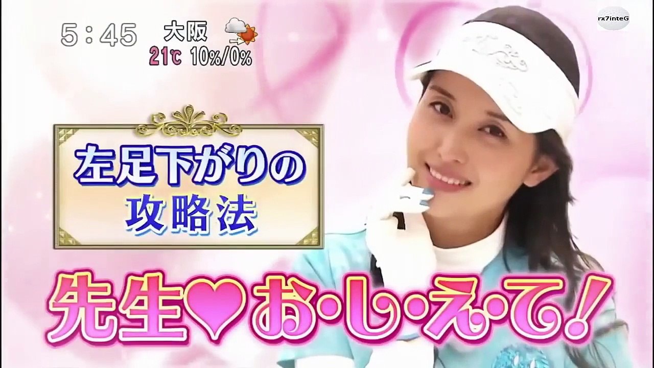ゴルフ対決　MC争奪戦　美女橋本　VS　美女小林④