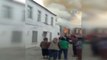 Söke'nin Tarihi Rum Mahallesinde Yangın Paniği