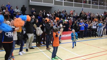 Le Merci l'Estu des supporters tournaisiens handball