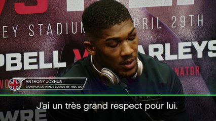 Poids lourds - Joshua est partant pour un rematch