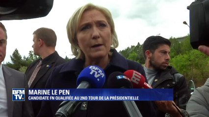 Selon Marine Le Pen, son programme concilie "santé", "environnement" et "emploi"