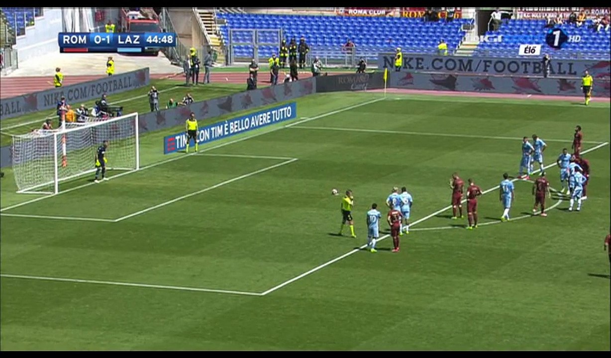 Daniele De Rossi Goal HD - AS Roma 1-1 Lazio - 30.04.2017