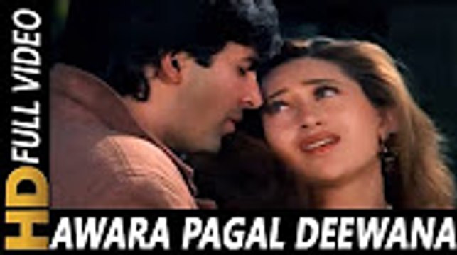 Awara Pagal Deewana _ Alka Yagnik, Kumar Sanu _ Lahoo Ke Do Rang 1997 Songs _ Akshay Kumar