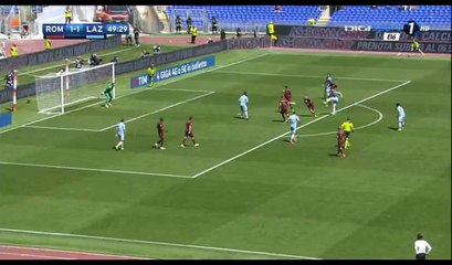 Dusan Basta Goal HD - AS Roma 1-2 Lazio - 30.04.2017