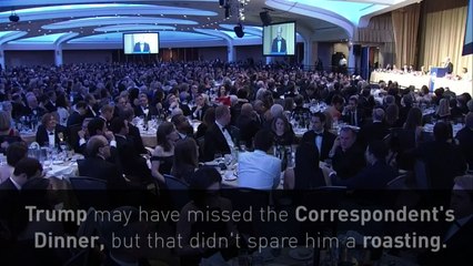 Trump gets roasted at White House Correspondent's Dinner