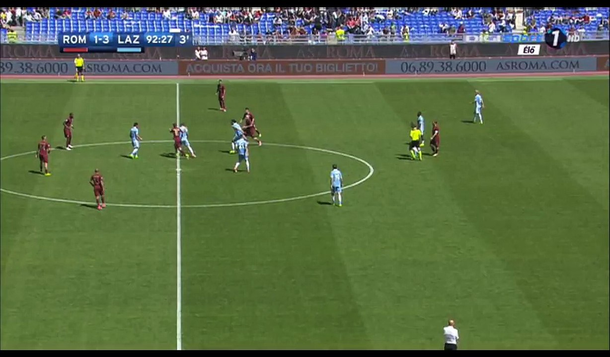 Antonio Rudiger RED CARD HD - AS Roma 1-3 Lazio - 30.04.2017