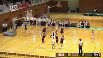 桜丘vs明成(Q2)高校バスケ 2017 KAZUCUP 決勝リーグ戦