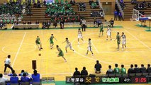 正智深谷vs市立船橋(Q4)高校バスケ 2017 関東新人戦決勝