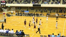 羽黒vs明成(Q3)高校バスケ 2017 東北新人戦決勝