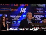 Bob Arum Valdez Zurdo Magdalena presser - EsNews Boxing