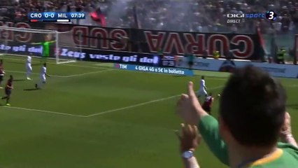 Marcello Trotta Goal HD - Crotone 1-0 AC Milan - 30.04.2017