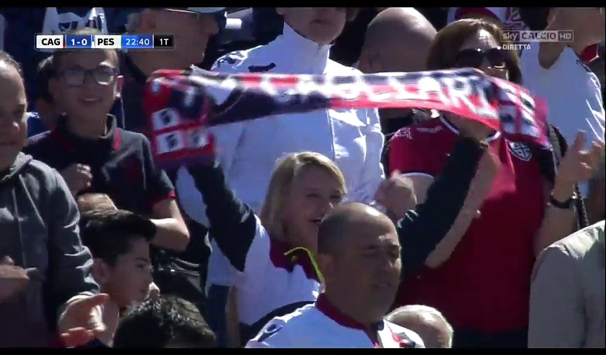 Joao Pedro Goal HD - Cagliari 1-0 Pescara - 30.04.2017