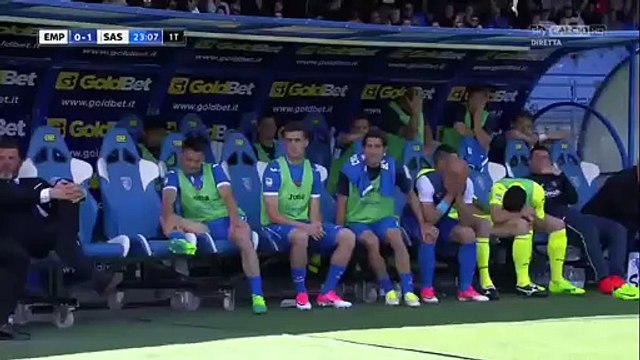 Manuel Pucciarelli Penalty Goal HD - Empoli 1-1 Sassuolo 30.04.2017