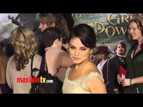 Mila Kunis Oz The Great and Powerful Premiere ARRIVALS