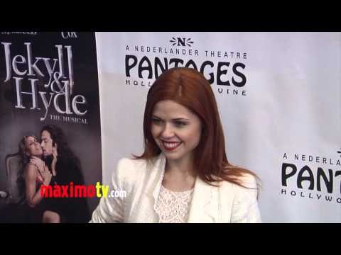 Anna Trebunskaya at Jekyll & Hyde Los Angeles Play Opening Red Carpet ARRIVALS