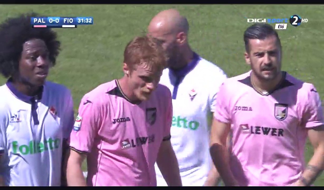 Alessandro Diamanti Goal HD - Palermo 1-0 Fiorentina - 30.04.2017