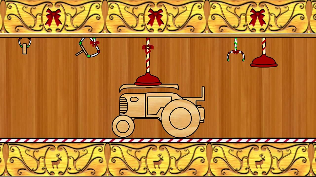 Santa's Workshop 'Tractor' L'atelier de Noël 'Tracteur'-nlhajp3Ko9s