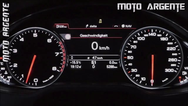 Audi A8 L W12 6.3 500 Accélération 0 à 100 kmh