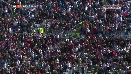 Joao Pedro penalty Goal HD - Cagliari 1-0 Pescara - 30.04.2017 HD