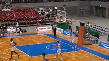 東山vs福岡第一(Q2)高校バスケ 2016 インターハイ決勝