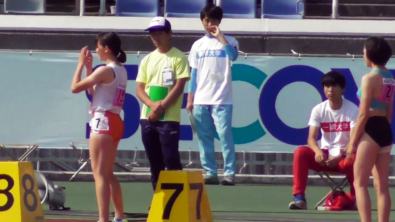 【頑張れ中大】関東ｲﾝｶﾚ七種競技女子1部200ｍ1組　ﾍﾝﾌﾟﾋﾙ恵　2016.5.21
