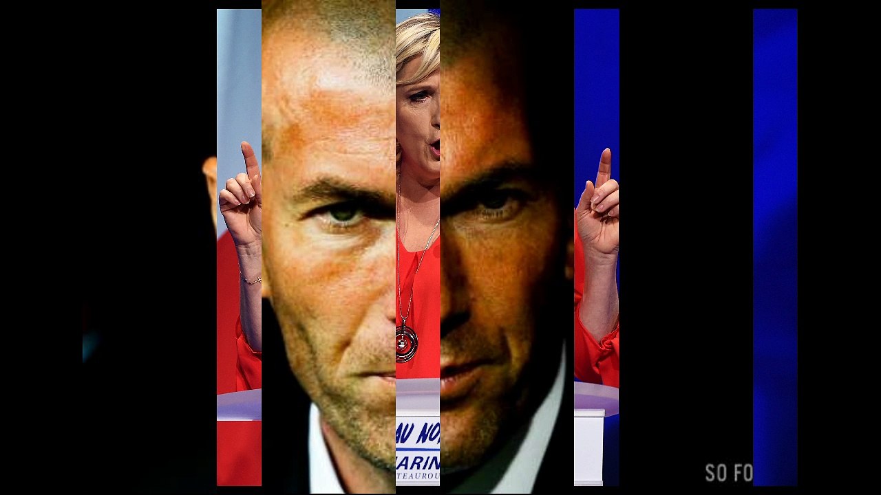 LA RÉPONSE DE MARINE LE PEN À ZINEDINE ZIDANE, QUELLE INTELLIGENCE ?