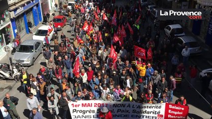 Vidéo : des milliers de manifestants à Marseille pour le 1er mai