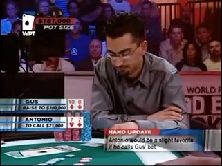 Gus Hansen Crazy Call Against Esfandiari