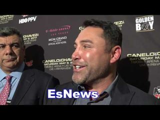 Oscar De La Hoya Canelo vs GGG Will Happen - EsNews Boxing