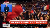 Marine Le Pen en meeting à Villepinte le 1er mai