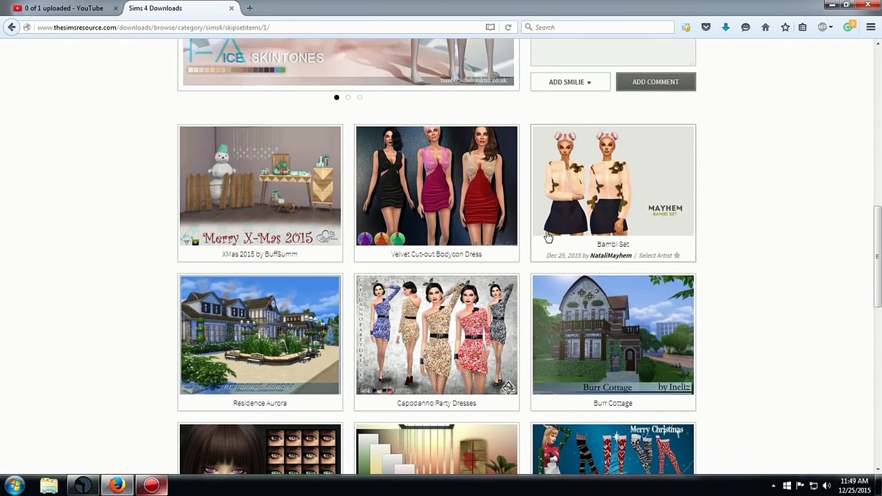 LOS SIMS 4 - CC Shopping #9