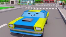 Colours Racing Cars - Fun Street Race - Funny Cars For Kids