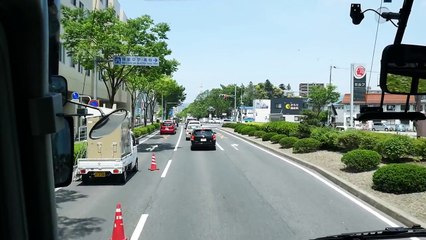 中国JRバス 高速バス ポート・レイク号 前面展望 三宮バスターミナル～松江駅・出雲市駅 part 5/6