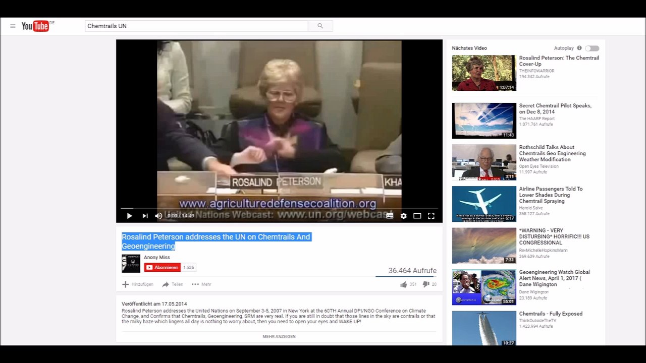 Chemtrails, wer lügt denn da nun wirklich?