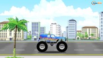 1 HOUR TRUCK VIDEO FOR Children Cement Mixer Truck & Trucks w Crane Bip Bip Cars for Kids