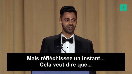 Ce comédien s'est chargé de faire rire au dîner des correspondants