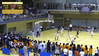 八王子vs保善(Q4)高校バスケ 2016 関東大会東京都予選準決勝