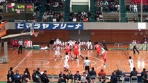 沼津中央vs浜松学院(Q1)高校バスケ 2016 新人戦東海大会準決勝
