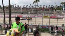 IndyCar practice at the Toyota Grand Prix of Long Beach
