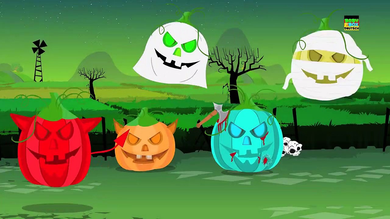 scary Kürbis Finger Familie _ Kinderreim _ beliebt unheimlich car