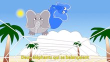 Un éléphant qui se balançait-x